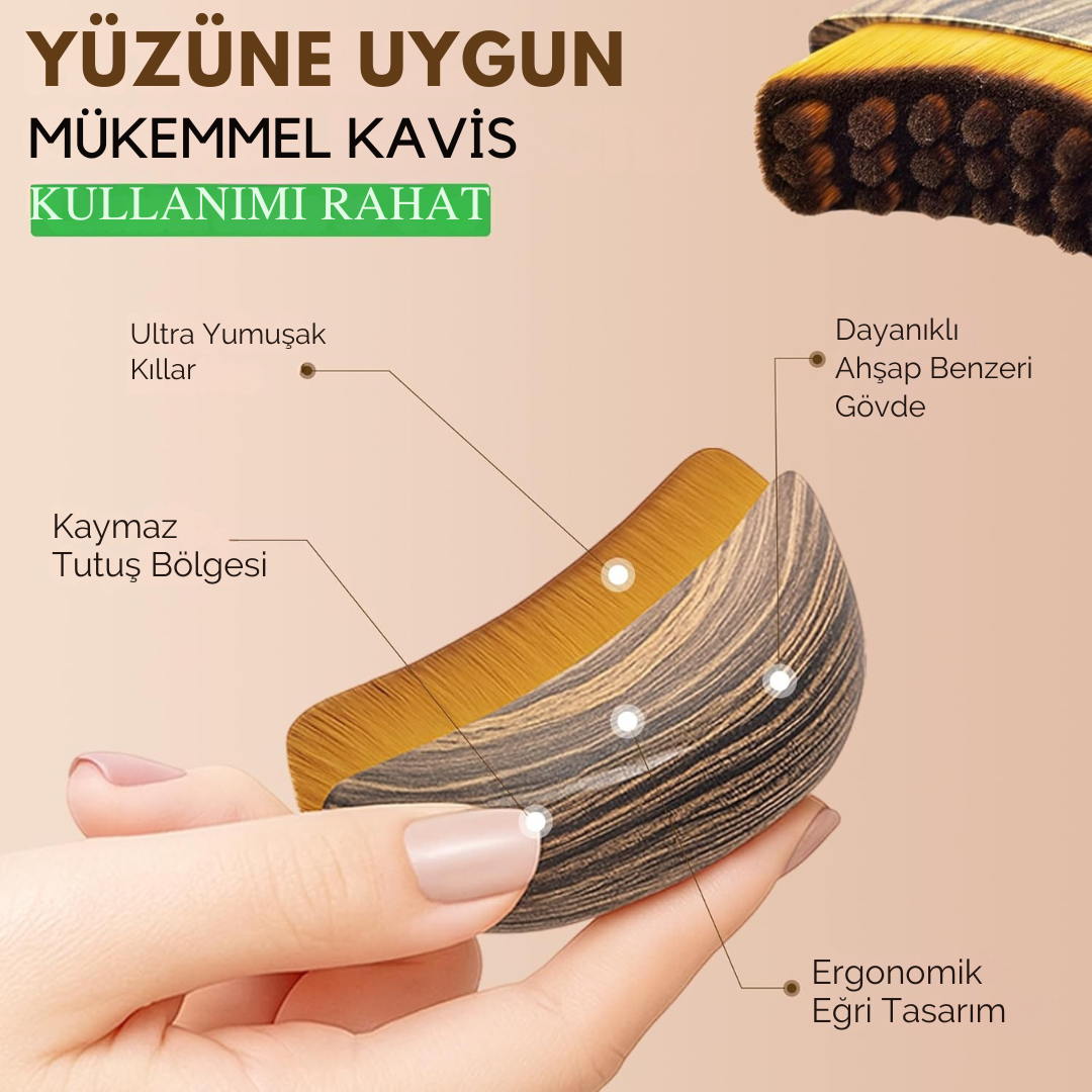 Kontür Yüz Fırçası